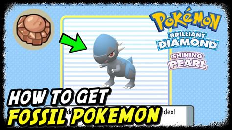 how to get fossil pokemon.